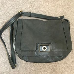 Marc Jacobs leather messenger bag